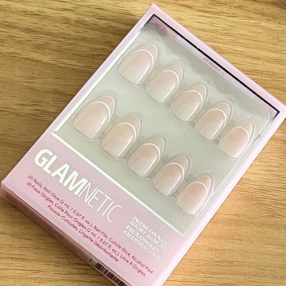 Glamentic Nude White Design Tip
